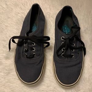 🌟Vans Navy Blue Canvas Sneakers Men Size 6
